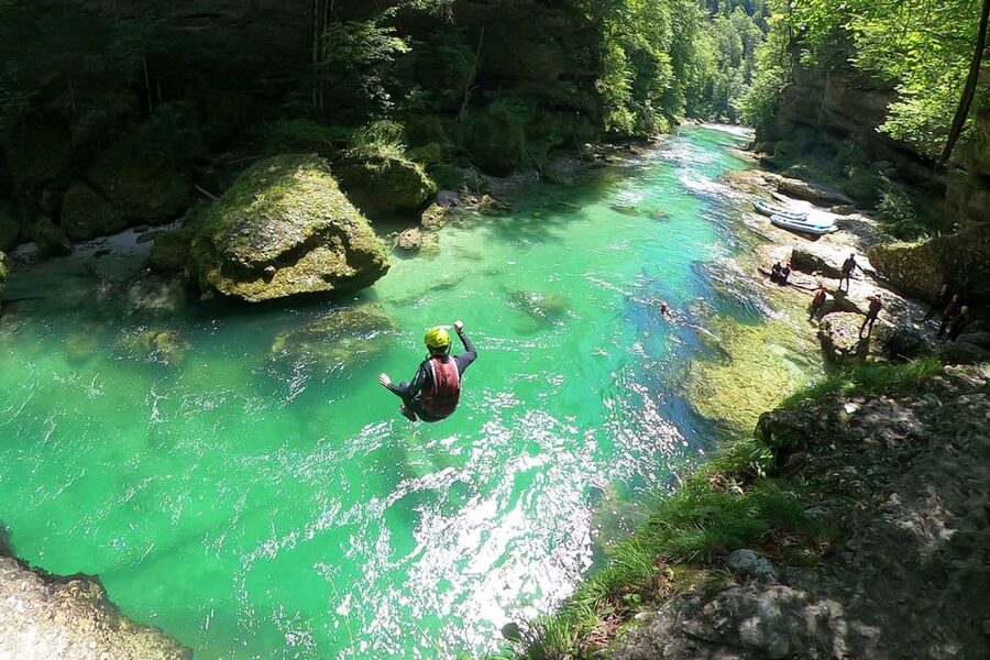 Adventurous rafting tour on the Salza - pure whitewater action! - The Salza gives you whitewater without the hard sell