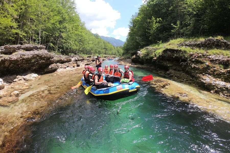 Adventurous rafting tour on the Salza - pure whitewater action! - Starting at Großreifling 28