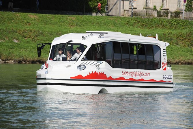 Amphibious Splash Tour on the water & on the land in Salzburg - The return through Mülln and Augustiner Bräustübl