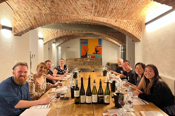 Austrian Wine Tasting - Meeting Stylianos and settling into the tasting