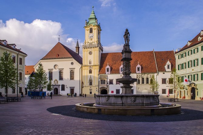 Bratislava Small Group Half-Day Trip from Vienna - Bratislava Castle and the first city views