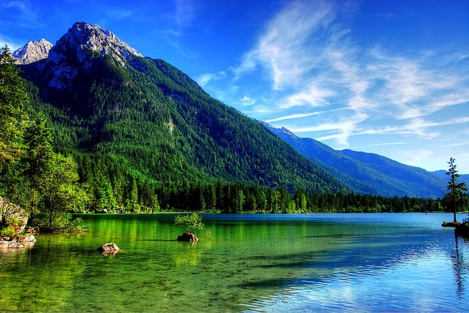Eagle's Nest, Berchtesgaden and Ramsau with famous church and lake - Hintersee, a quieter final stop