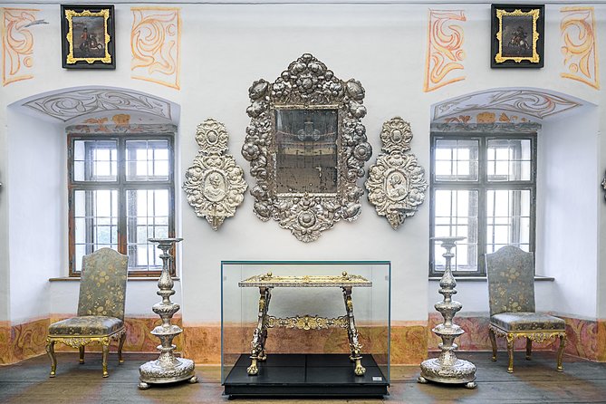 Forchtenstein Castle Entrance Ticket - The courtyard murals make the first impression