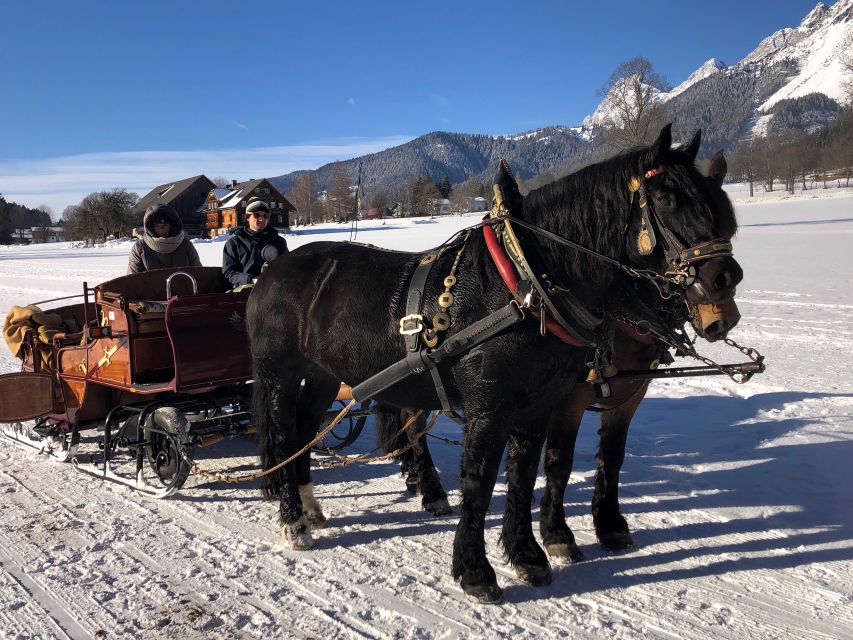 From Salzburg: 8-hour Horse-Drawn Tour w/ 2-hour Sleigh Ride - Leaving Salzburg for the Dachstein country
