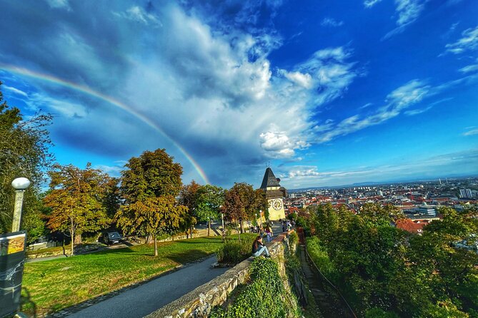 Graz Funicular Ride and Schlossberg Picnic Experience - Türkenbrunnen and the story beneath the hill