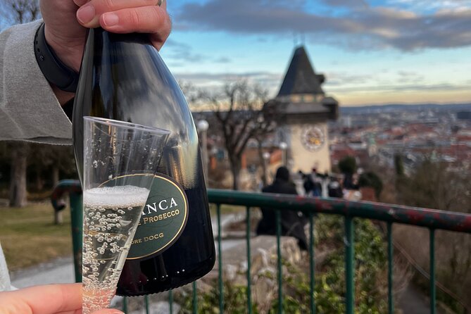 Graz Funicular Ride and Schlossberg Picnic Experience - The Uhrturm and Graz from above