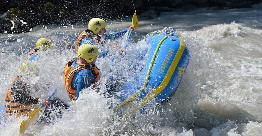 Imster Schlucht: White-Water Rafting in the Tyrolean Alps - The transfer to the Inn near Imst