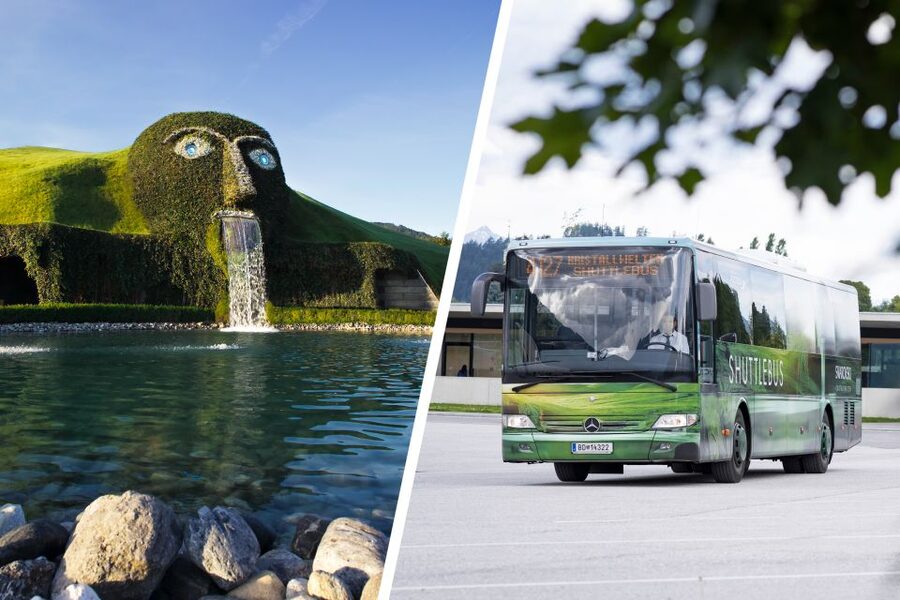 Innsbruck Swarovski Crystal Worlds Ticket and Transfer - First impressions at the Giant’s garden