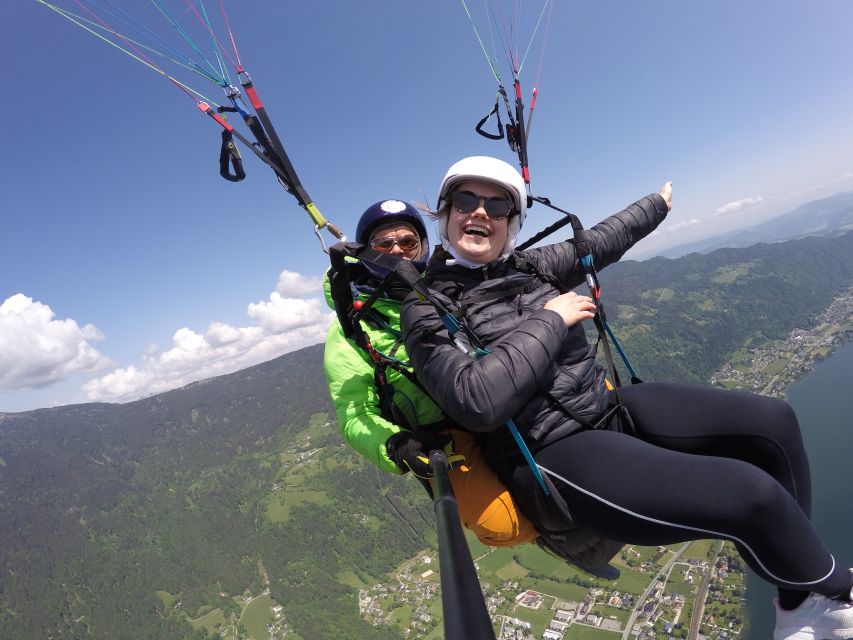 Kärnten/Ossiachersee: Paragleiten " Thermikflug" - The real cost: $222 plus the extras
