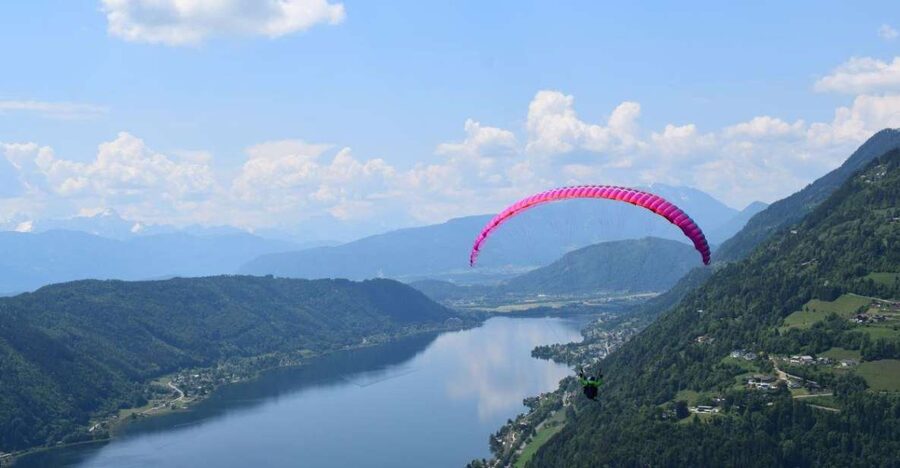 Kärnten/Villach: Tandem Paragliding Flight - What the Gerlitzen stop adds