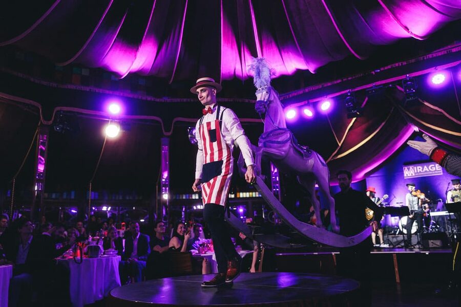 Mirage Vienna: Burlesque Spectacular – Dinner Show - Seating and the view from your table