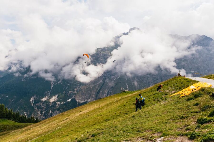 Neustift im Stubaital: Tandem Paragliding Flight - Above the Stubai Valley, the noise falls away