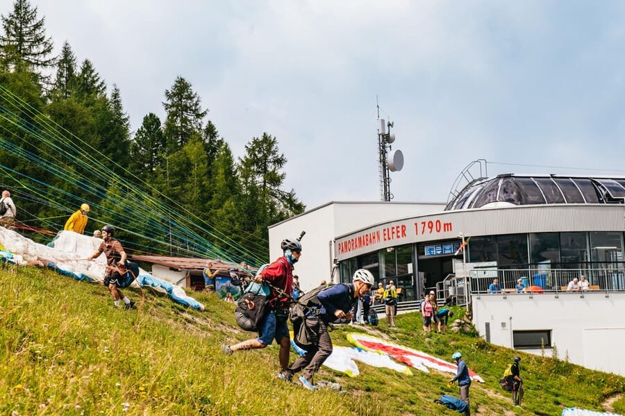 Neustift im Stubaital: Tandem Paragliding Flight - Weather can change the plan, and that is a good thing