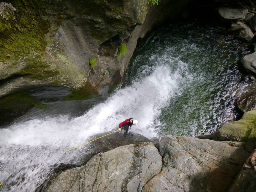 Ötztal: Advanced Canyoning at Auerklamm - What the $120 price includes