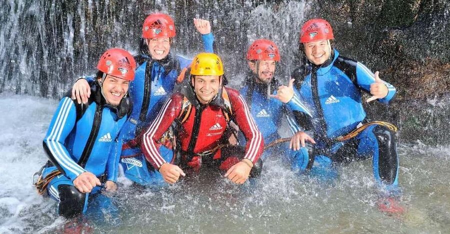 Ötztal: Beginners Canyoning Experience - The first 4-meter descent and water slide