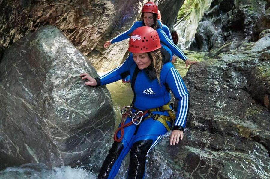 Ötztal: Beginners Canyoning Experience - The canyon opens before the final 10-meter descent