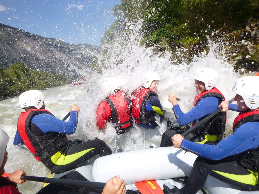 Ötztal: Imster Gorge Rafting Tour with Lunch - Rohrbrücke Rapids and the Memminger Wave
