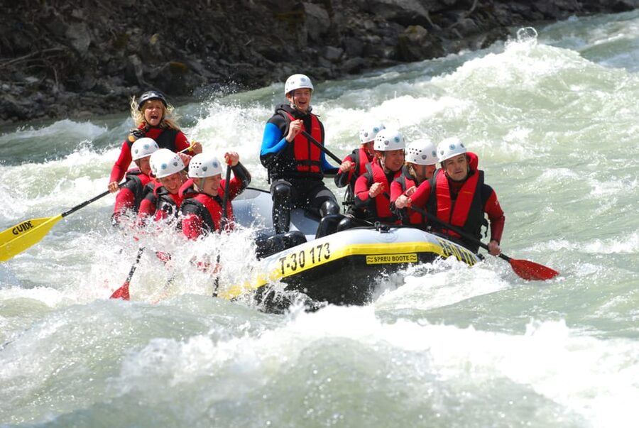 Ötztal: Rafting at Imster Canyon for Beginners - From calm Inn River to whitewater