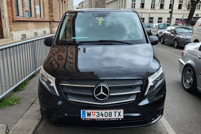 Private airport transfer in Vienna for up to 8 people in minibus - Booking times, cancellation, and practical limits