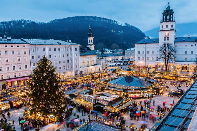 Private Christmas Market Tour to Hallstatt & Salzburg from Vienna - Three hours in Salzburg