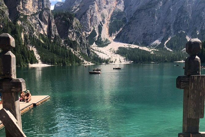 Private Full-Day Tour of Dolomites, Alpine Lakes including Braies from Innsbruck - Lake Dobbiaco and the Three Peaks