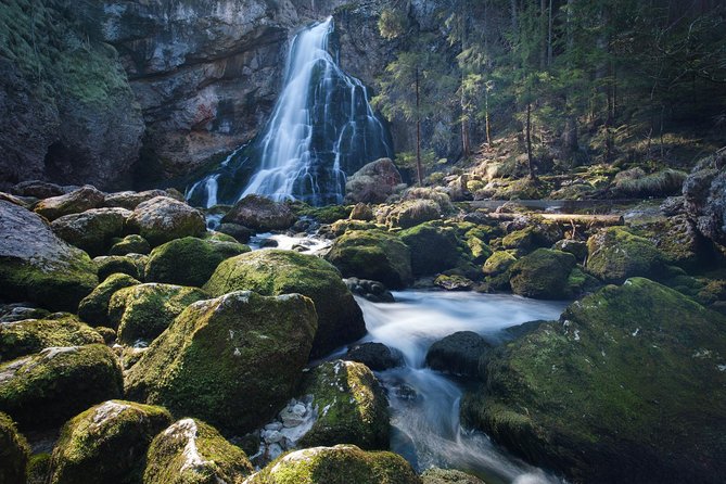 Private Werfen Ice Cave and Golling Waterfall from Salzburg - Golling Waterfall adds a gentler finish
