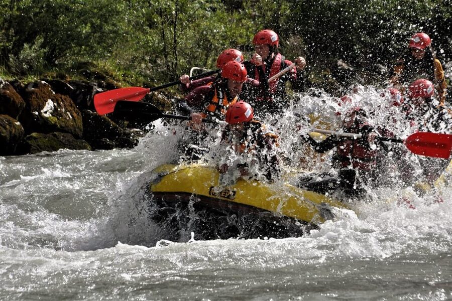 Salzburg: Canyoning and Rafting Experience with Lunch - Rafting the Salzach River