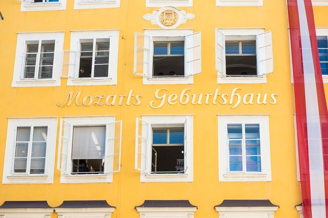 Salzburg Highlight Tour with Fortress Hohensalzburg - Getreidegasse mixes shopping with old Salzburg