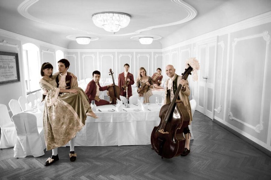 Salzburg: Mozart Concert with Dinner - A Mozart evening inside St. Peter’s Abbey