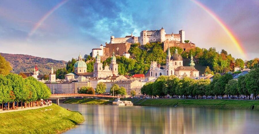 Salzburg: Old Town, Mozart, & Mirabell Gardens Walking Tour - Kollegienkirche and Salzburg’s grand interiors