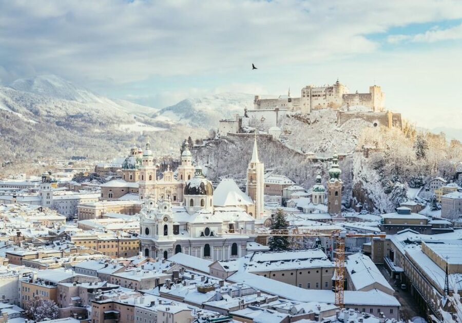 Salzburg: Old Town, Mozart, & Mirabell Gardens Walking Tour - Crossing the Salzach toward Mozart’s Salzburg