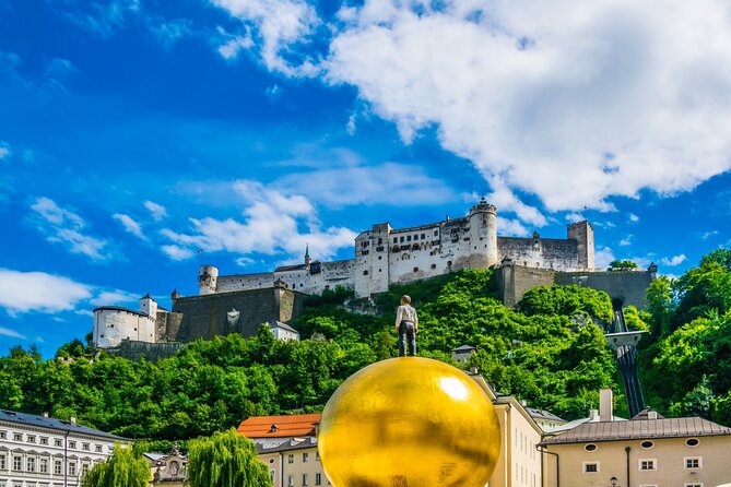 Salzburg Old Town Walking Tour, Mozart, Mirabell Gardens - Across the Salzach on Makartsteg