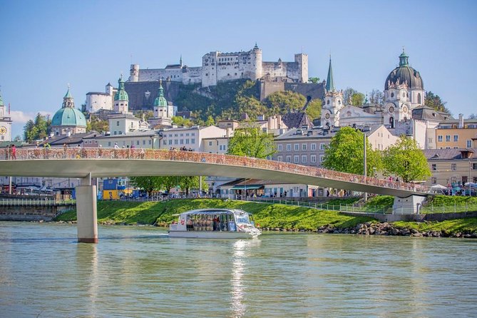 Salzburg Panorama Cruise on the Salzach river - Boarding beside Salzburg’s Old Town