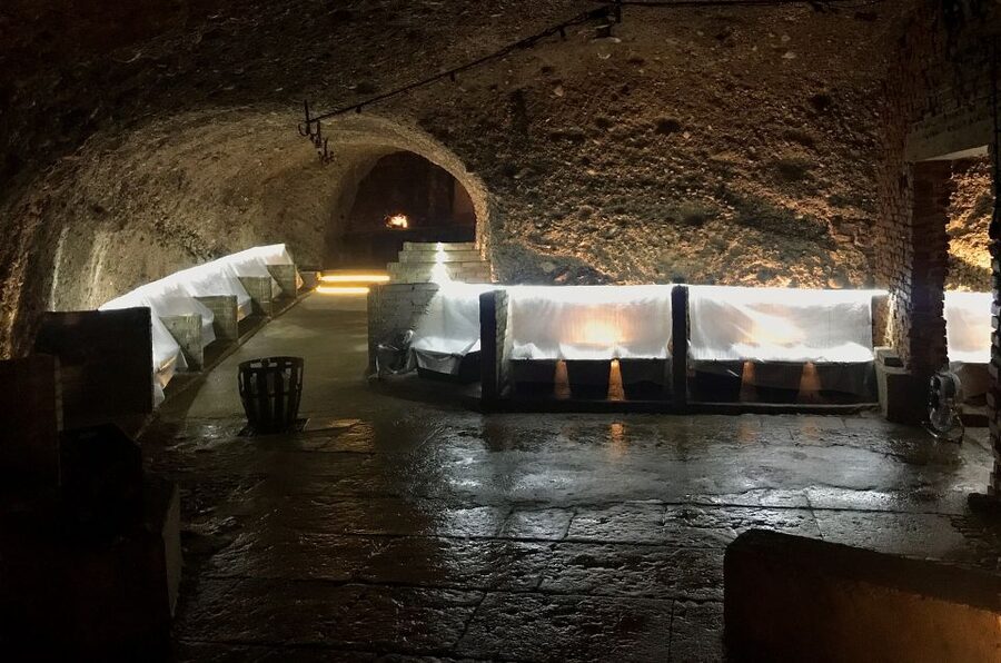 Salzkammergut: Sandstone Beer Cellar Tour - Finishing at the in-house brewery