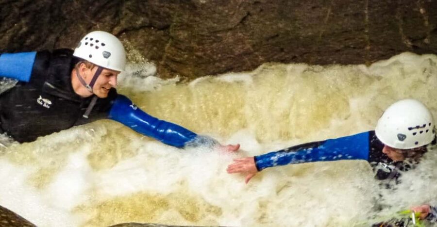 Schwarzwasserbach: Canyoning in Austria's Kleiwalsertal - A half-day in the Schwarzwasserbach gorge