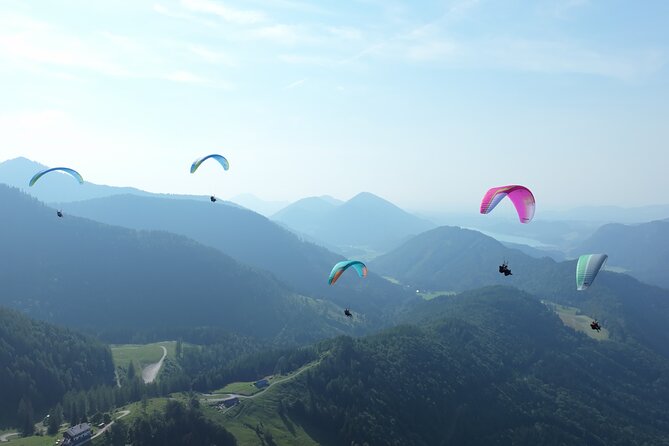 Tandem Paragliding St. Gilgen - Wolfgangsee - Scenic flying over the Salzkammergut