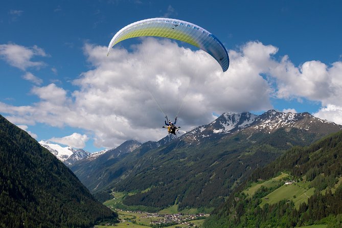 Tandem Paragliding Tirol, Austria - Key points at a glance