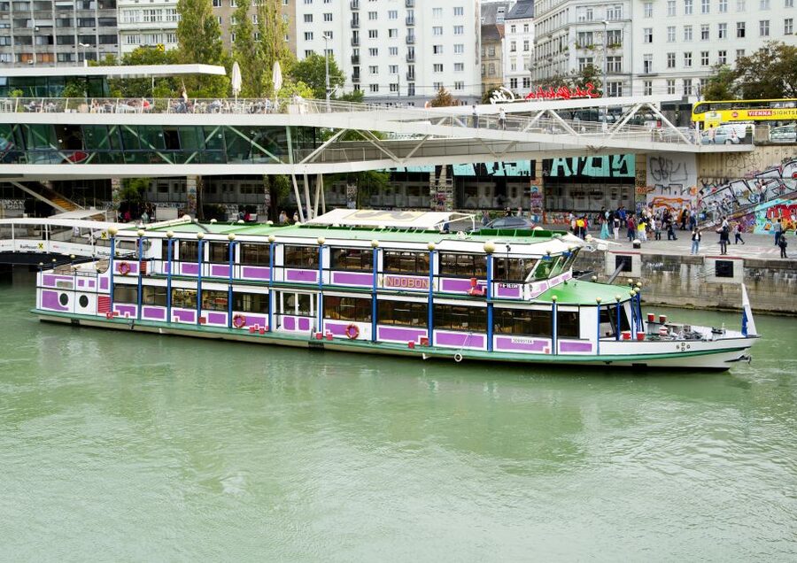 Vienna: 3.5-Hour Grand Danube River Cruise - Schwedenplatz and the first stretch along the Danube
