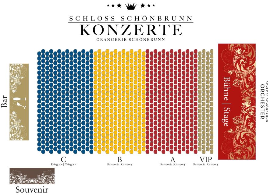 Vienna: After-Hours Schönbrunn Palace Entry & Concert Ticket - The 22-room audio tour