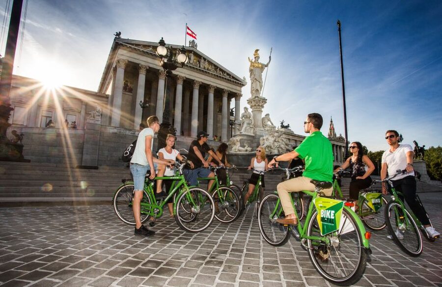 Vienna by Bike 3-Hour All-In-One City Bike Tour in English - Starting beside the Danube Canal