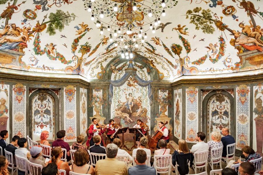 Vienna: Classical Concert at Mozart's First House - Entering through Deutschordenskirche near St. Stephen’s