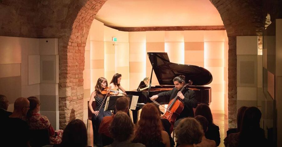 Vienna: Classical Concert at Mozarthaus with Museum Entry - Descending to the cellar concert