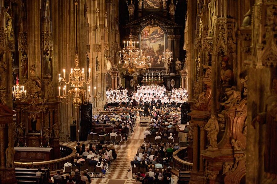 Vienna: Classical Concert at St. Stephen's Cathedral - Acoustics that favor atmosphere over close-up detail
