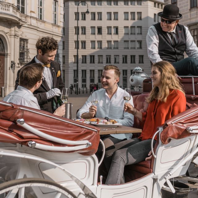 Vienna: Culinary Horse-Drawn Carriage Experience - Burgtheater, Albertina, and the Opera
