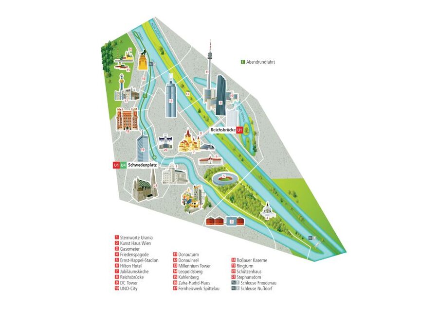 Vienna: Evening Cruise Along The Danube - What the $55 ticket is worth