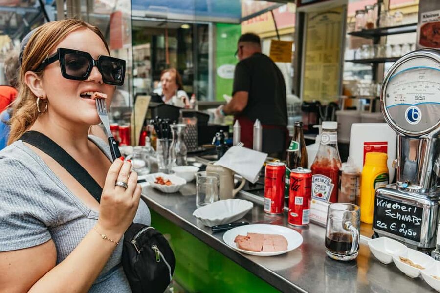 Vienna: Guided Foodie Walking Tour with Tastings and Coffee - Naschmarkt, Vienna’s famous food crossroads