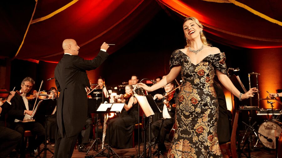 Vienna: Johann Strauss Dinner Show at the Prater - Act Two: Ballet, soprano, and visual storytelling