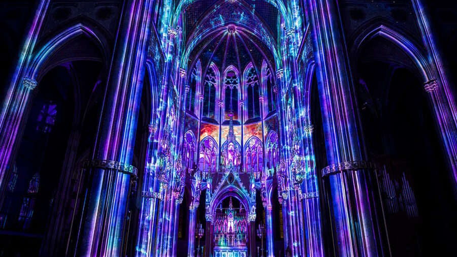 Vienna: Light of Creation Votive Church Immersive Light Show - Choosing your seat for a 360-degree view