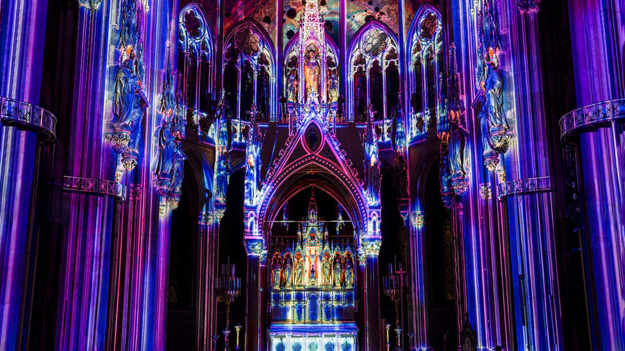 Vienna: Light of Creation Votive Church Immersive Light Show - Accessibility and health considerations