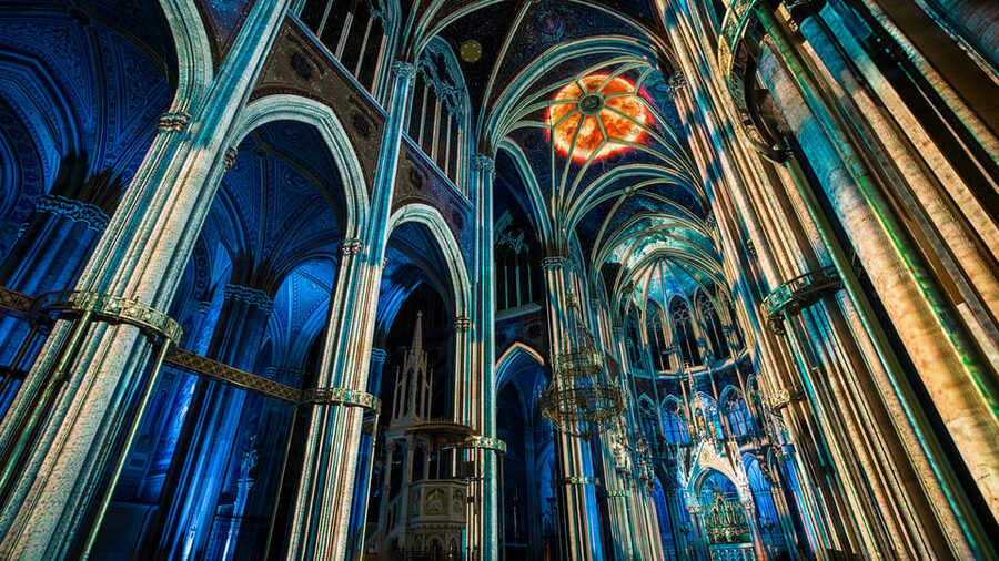 Vienna: Light of Creation Votive Church Immersive Light Show - Booking and arrival advice